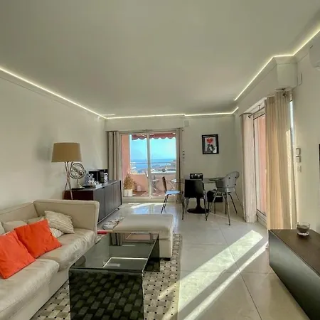 Daire Vue Aux Portes De Monaco, Piscine, Sauna & Garage Beausoleil